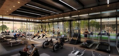Easton Park Amenity Gym View