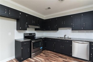 Lots of counterspace and cabinets for storage.