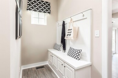 Perfect mud room area with the option to add an arrival center for backpacks, jackets and shoes! Makes for a nice and neat home!