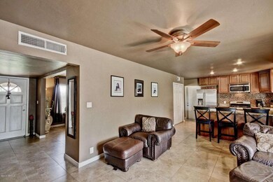 Entrance into kitchen and great room