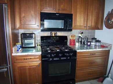 Custom cabinets & gas range