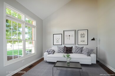 2 story living room perfect for formal entertainin