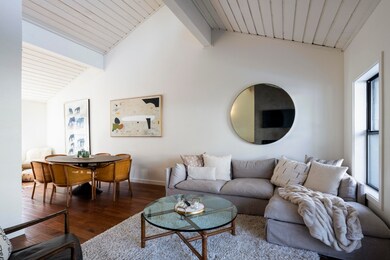 living and dining area
