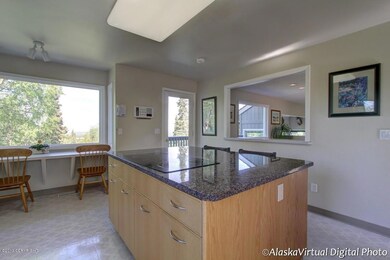 KITCHEN W/DECK ACCESS