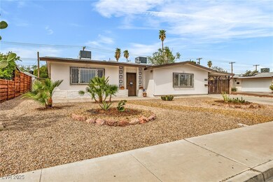 Single story home with cooling unit, stucco siding