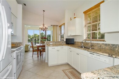 Kitchen with Granite counters, refaced cabinets an