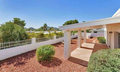 Patio and Mountain Views