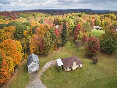 A good aerial view of your 1.57 Acres, Brick House