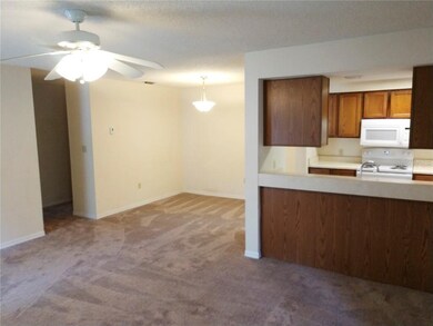 dining room and breakfast bar - hallway to bedroom