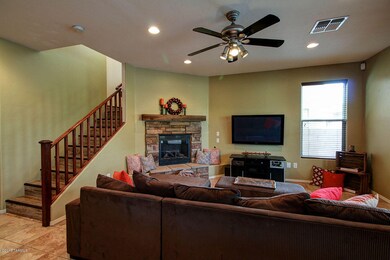 Family room w/  fireplace