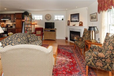 Great Room with Gas Fireplace open...