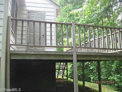 Exterior Front. Large Back Deck