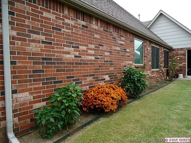Lovely flower beds.