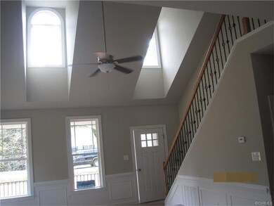 dramatic 2 story staircase