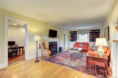 The living room is quite spacious and is enhanced 