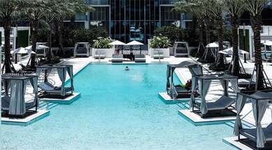 View of pool