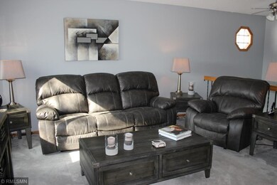 Vaulted, Bright Living Room