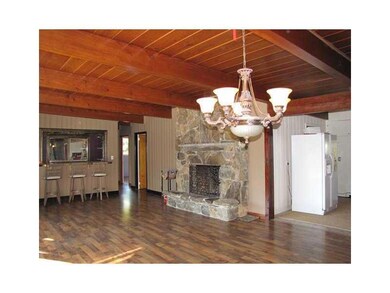 Living Room. Open living area with bar