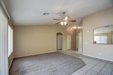 great room to kitchen