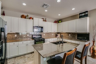 Classic white kitchen cabinetry