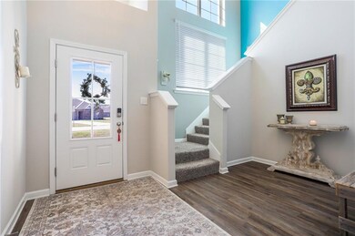 Foyer with lots of Natural Light!