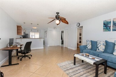 Easy entertaining with bedrooms to the right.  
