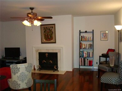 Living Room with Fireplace