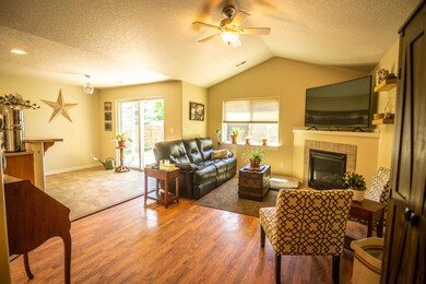 Open Floor Plan Living and Dining Area
