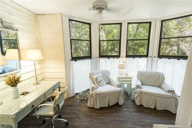 Enclosed porch/office