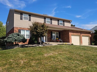 Low maintenance brick and vinyl exterior!