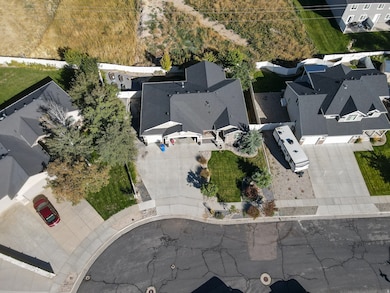 Aerial view of property's location