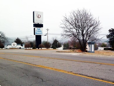 Fall Creek Highway Signage