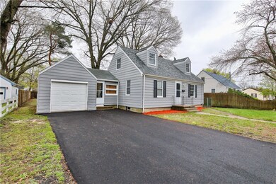 Front Exterior and side entrance to backyard