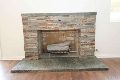 Fireplace.