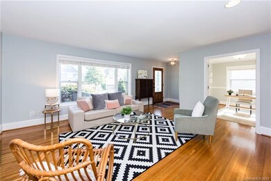 Living Room with beautiful hardwoods!