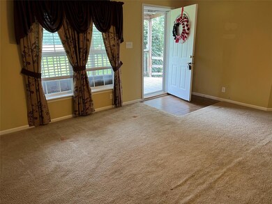 A view of the front door as you enter the home. No