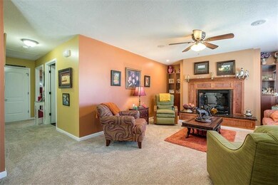 Living room and hall