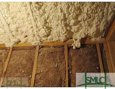 Other. Spray foam insulation in attic ceiling; an 