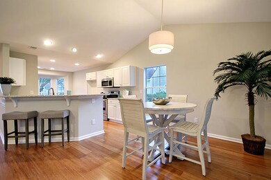 Kitchen Open to Dining Area