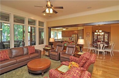 A thoughtfully designed open floor plan makes the 