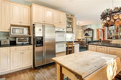Kitchen with view of the breakfast area, the den is to the right