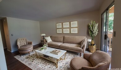 Enhanced photo with virtual staging of what your l