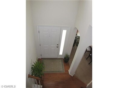 Foyer - Nice 2-Story Foyer with Hardwood Flooring,