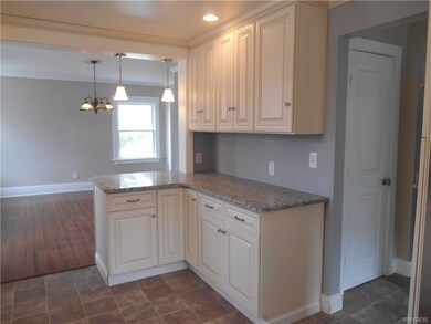 More counter space and open to the dining room