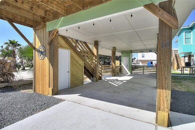 Under house, parking area and hang out area