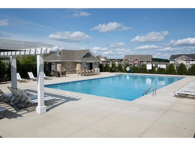 Community pool is just a short one block walk from