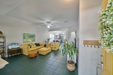 Entrance into the fabulous open concept home.