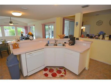 Kitchen. Open kitchen to family room.