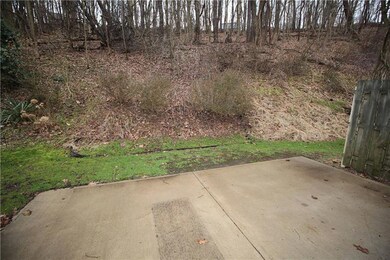 So You See the Rear Concrete Patio That is Private