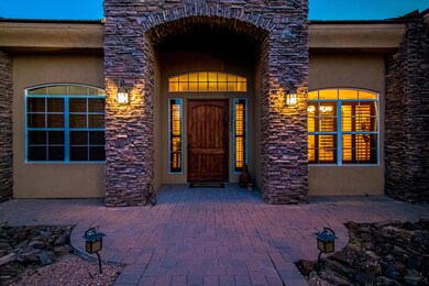 LARGE SOLID WOOD ENTRY